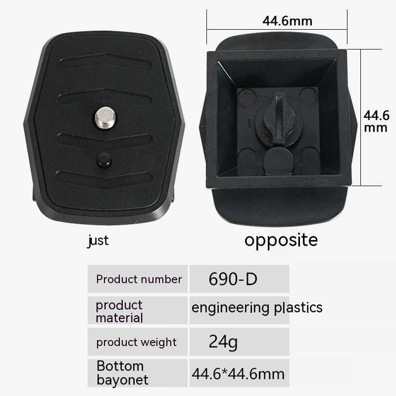 Tripod Universal Quick Shoe Photography Accessories