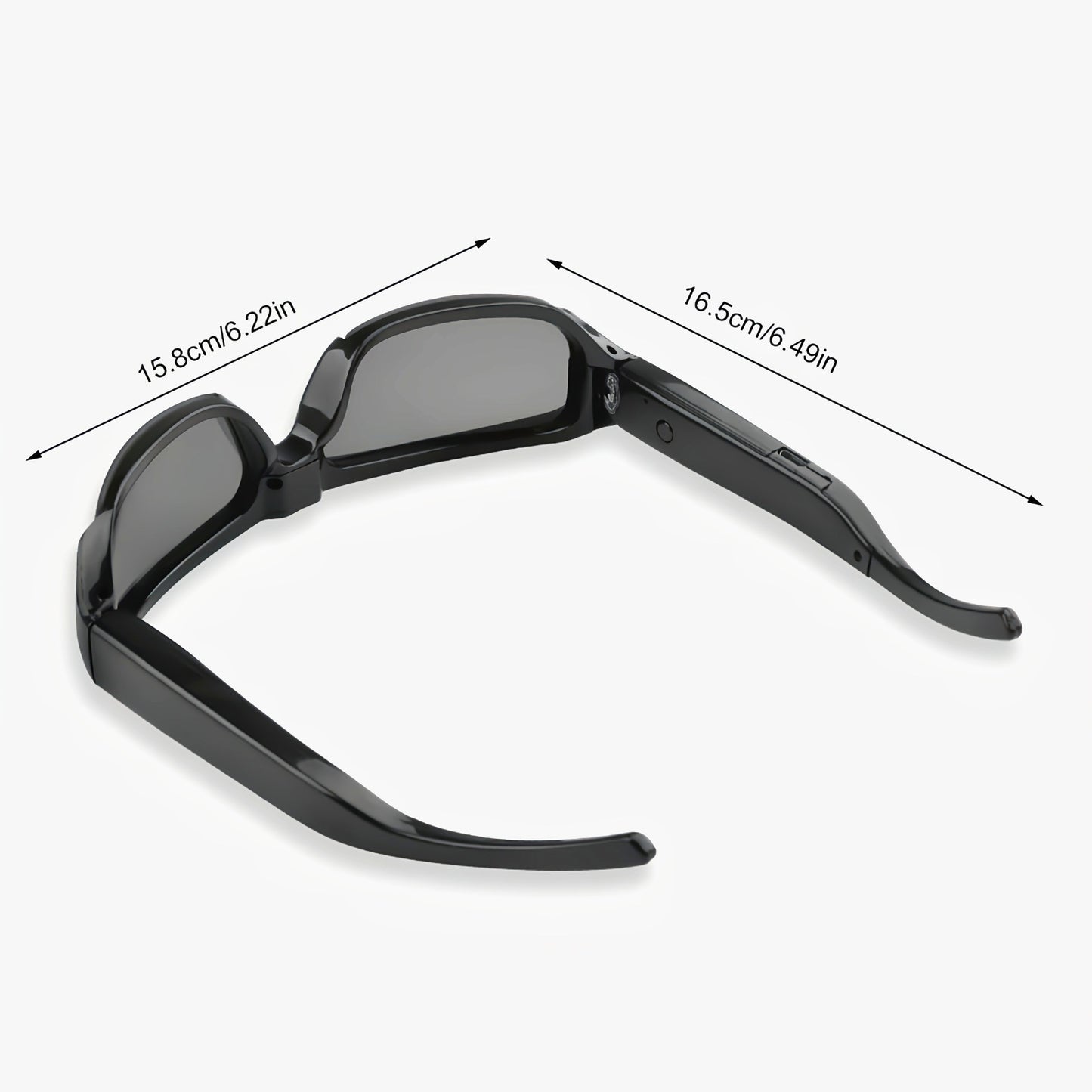 1080p HD Camera Glasses Outdoor Shooting